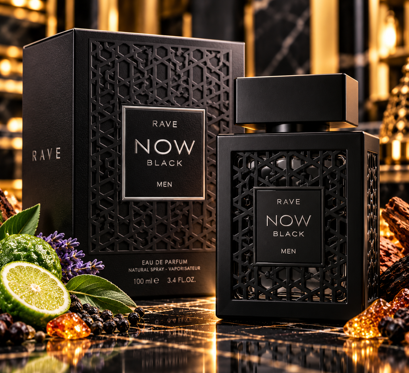 Rave Now Black - Men